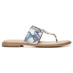 Frankie Toe Post Sandal - Pink Floral