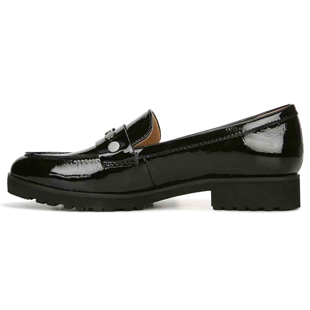 Gaia Slip-On Loafer - Black Patent
