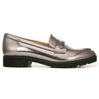 Gaia Slip-On Loafer - Pewter