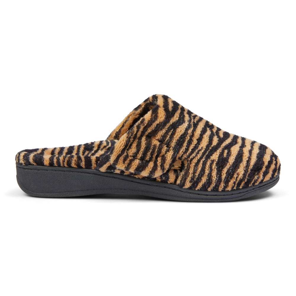 Gemma Mule Slipper - Tiger