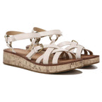 Georgette Sandal - Porcelain