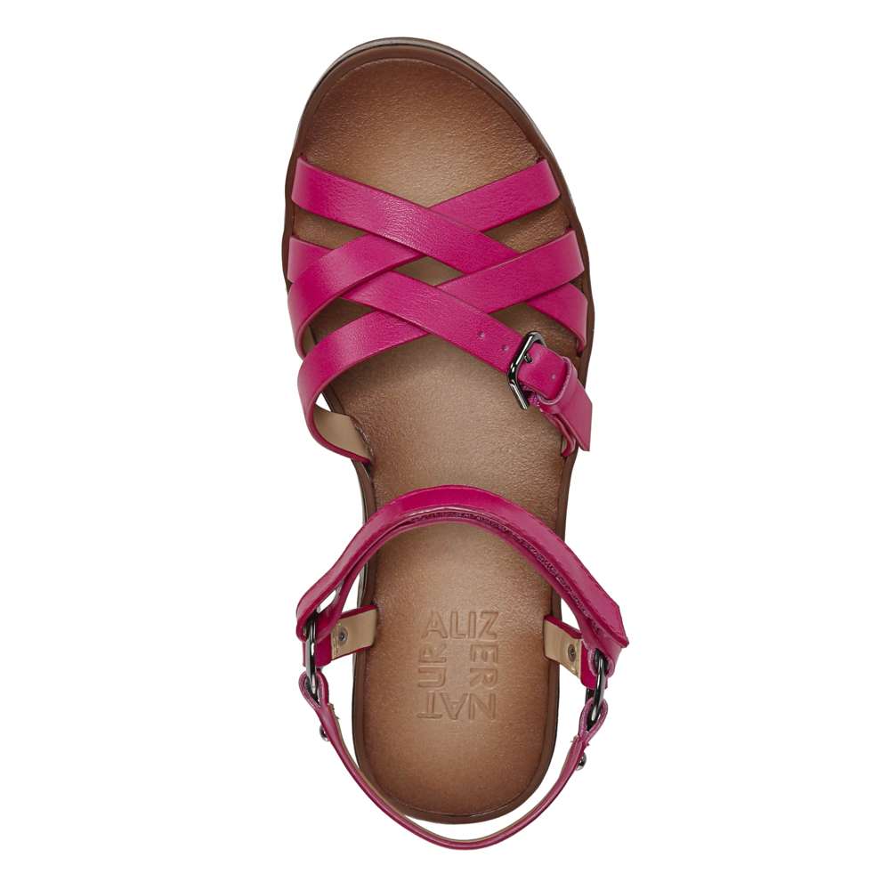 Georgette Sandal - Crush Berry