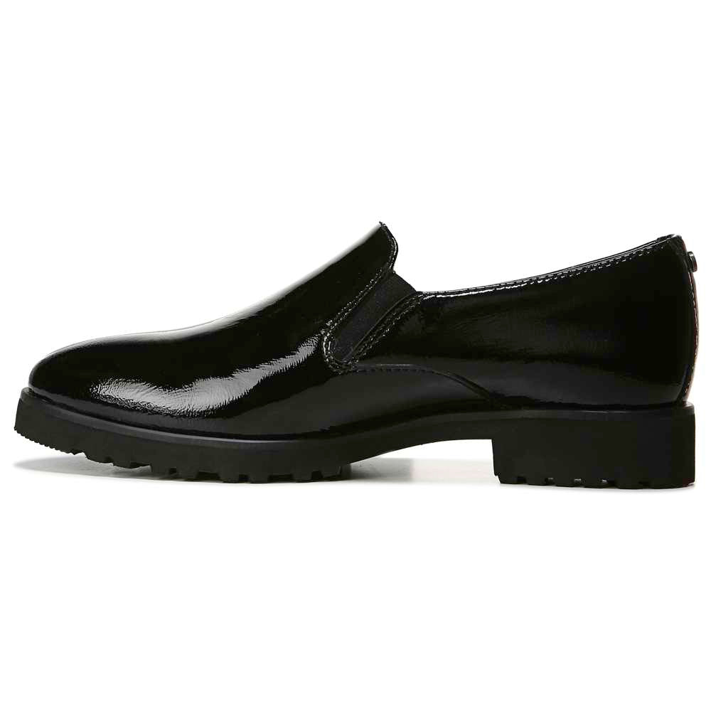Geraldine Loafer - Black Patent