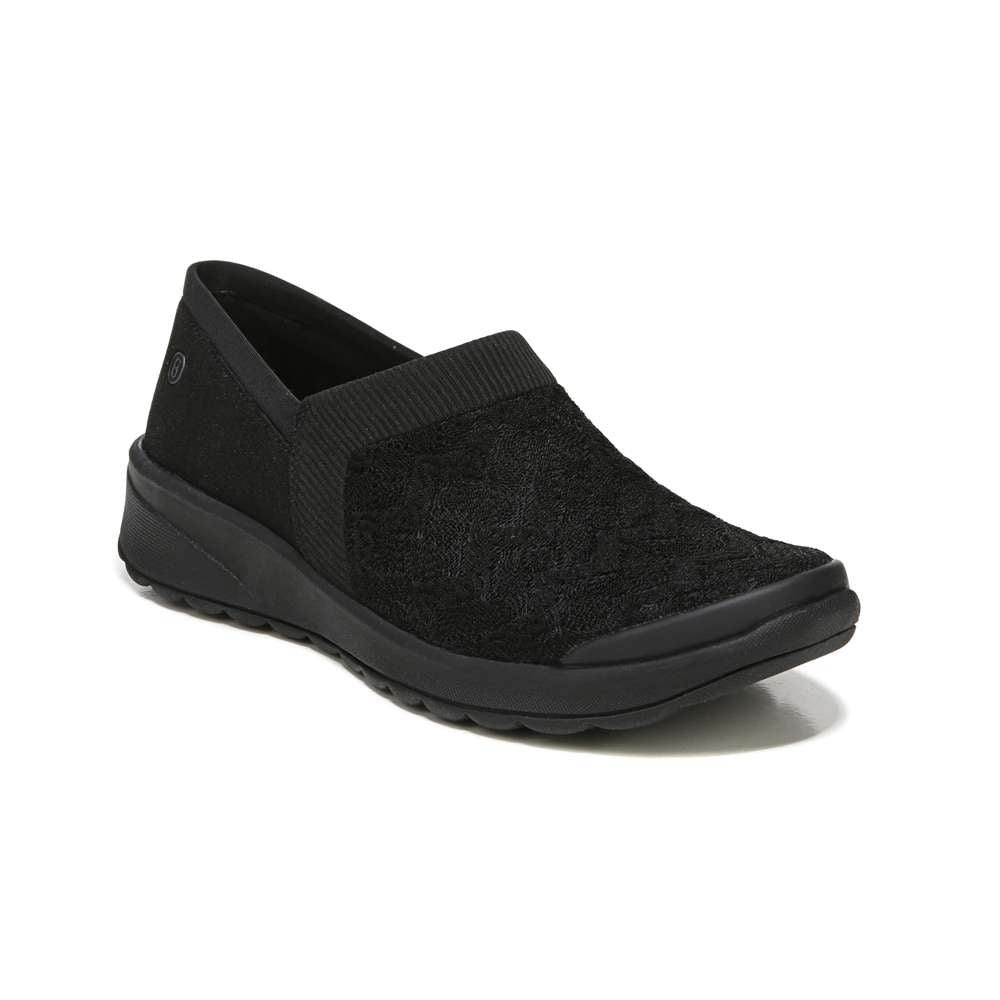 Gia Slip-On Casual Sneaker - Black