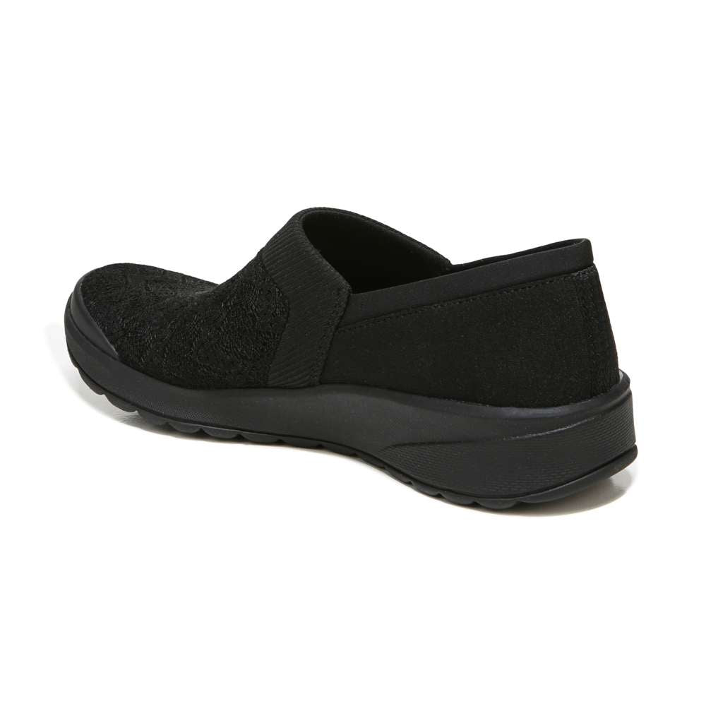 Gia Slip-On Casual Sneaker - Black