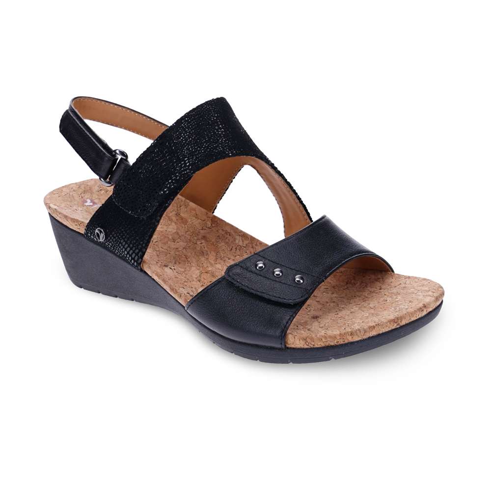 Grenada Wedge - Black