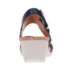 Grenada Wedge - Blue French/Blue Mosaic