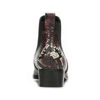 Hailey Bootie - Red Snake