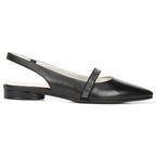 Hally Slingback Flat - Black