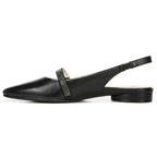Hally Slingback Flat - Black