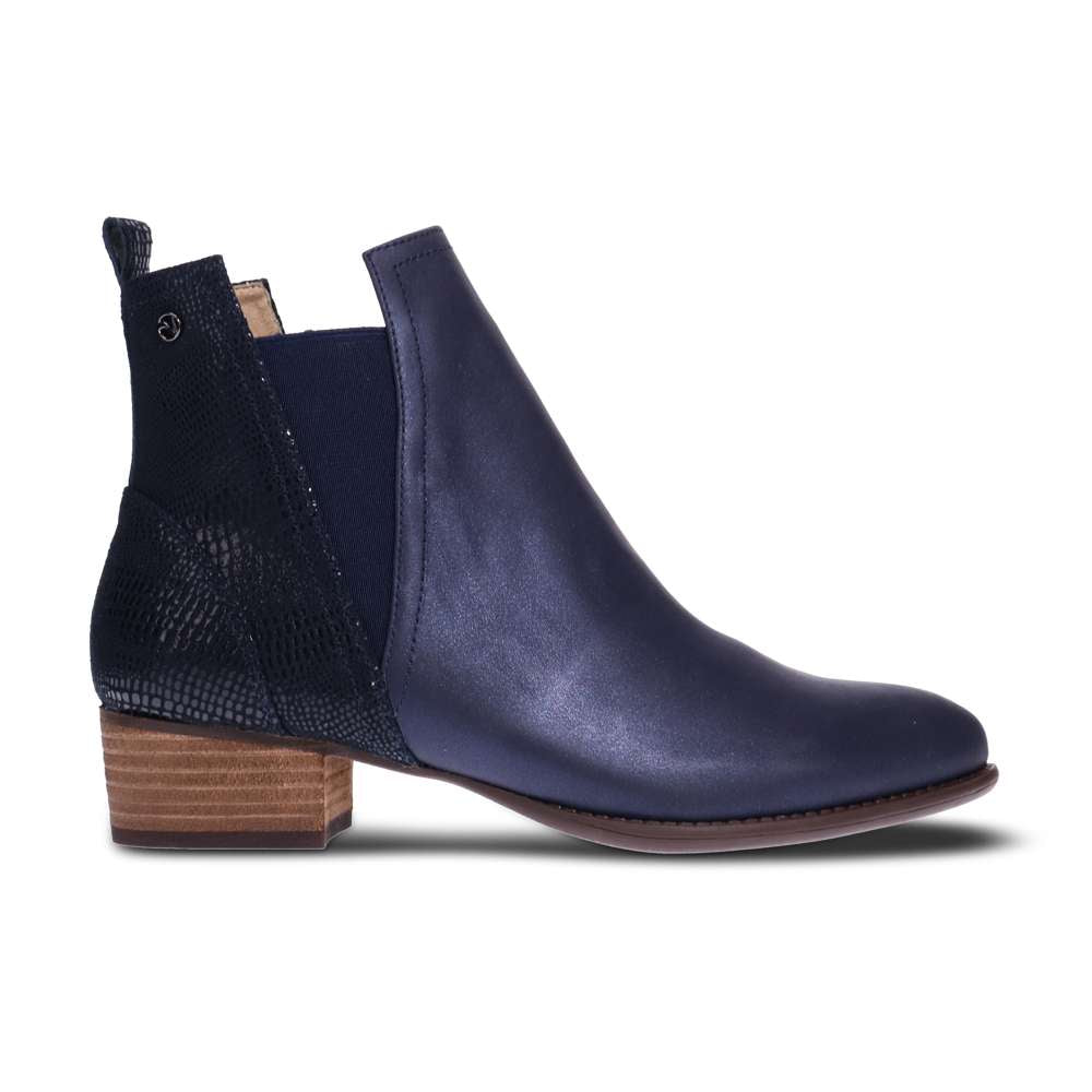 Havana Boot - Sapphire/Navy Lizard