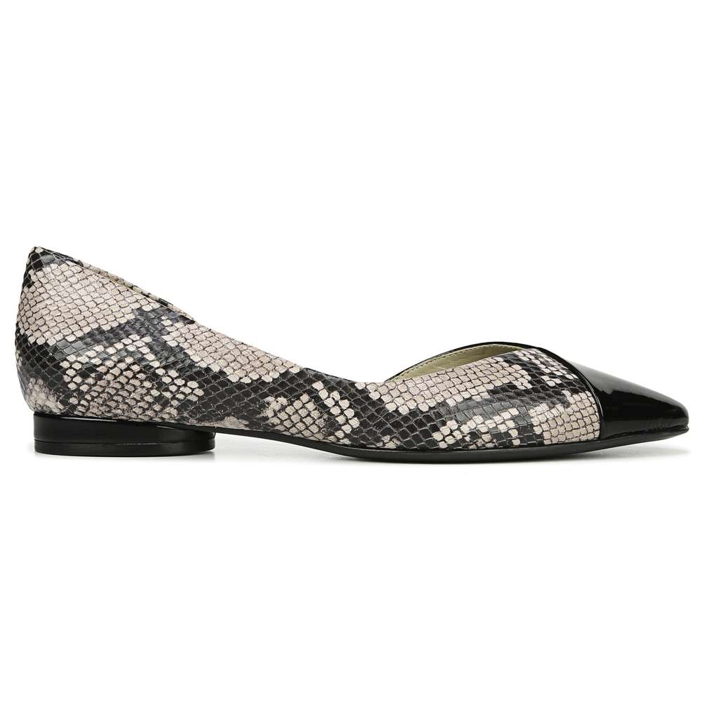 Hayden Demi d'Orsay Flat - Rose Snake