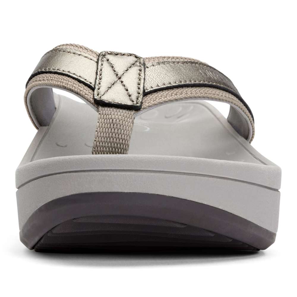 High Tide Platform Sandal - Pewter