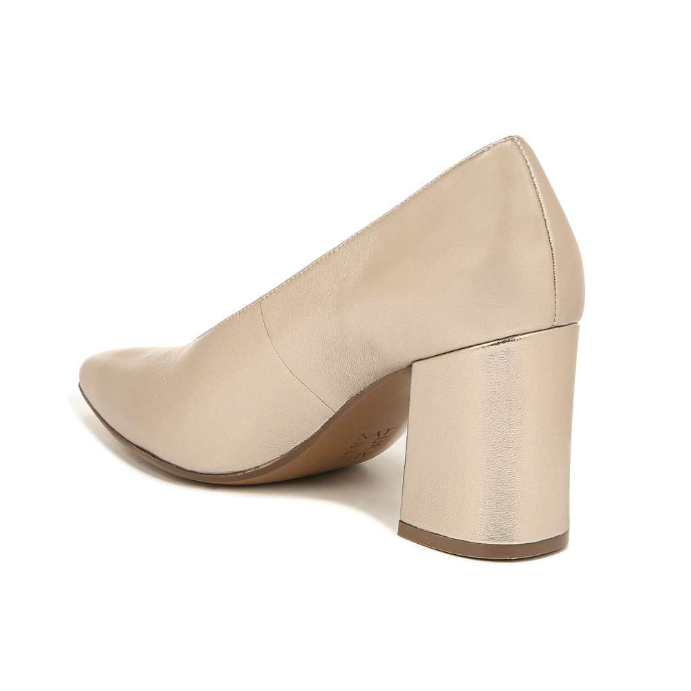 Hope Block Heel - Bronze Metallic