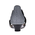 Hydro Wedge Sandal - Black/White