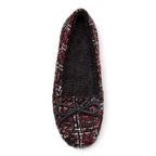 Ida Slipper - Black/Red