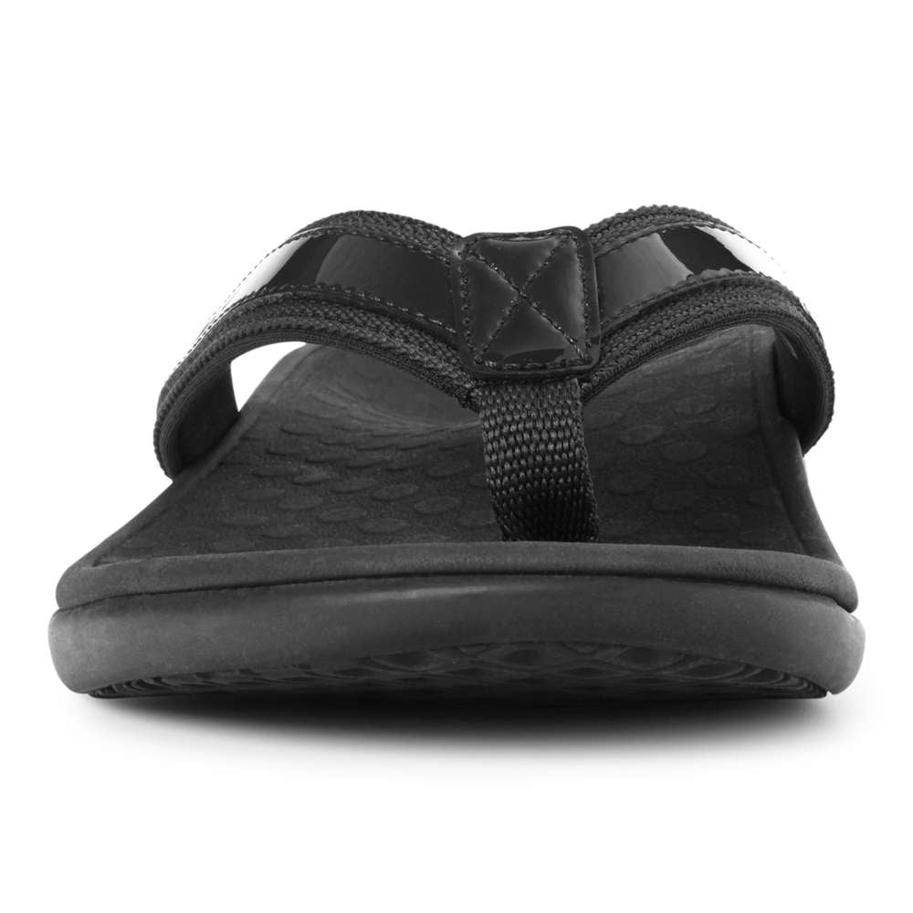 Islander Toe Post Sandal - Black