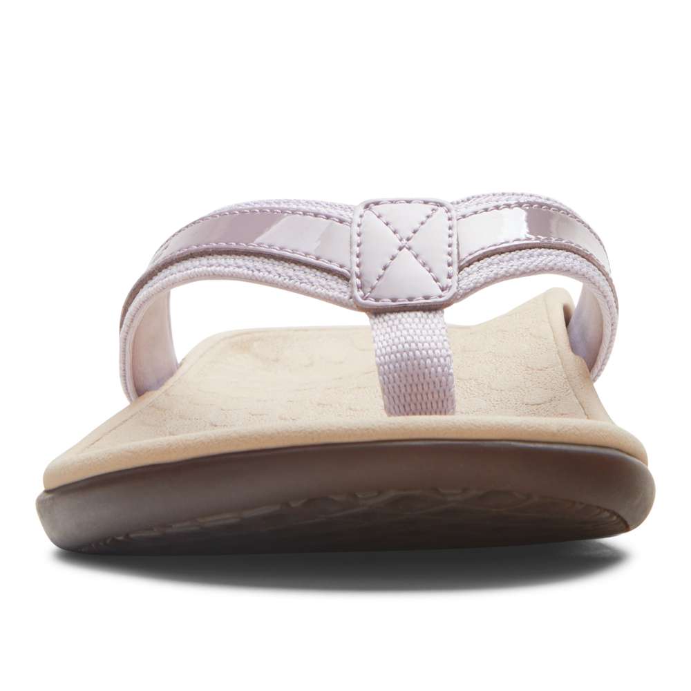 Islander Toe Post Sandal - Mauve