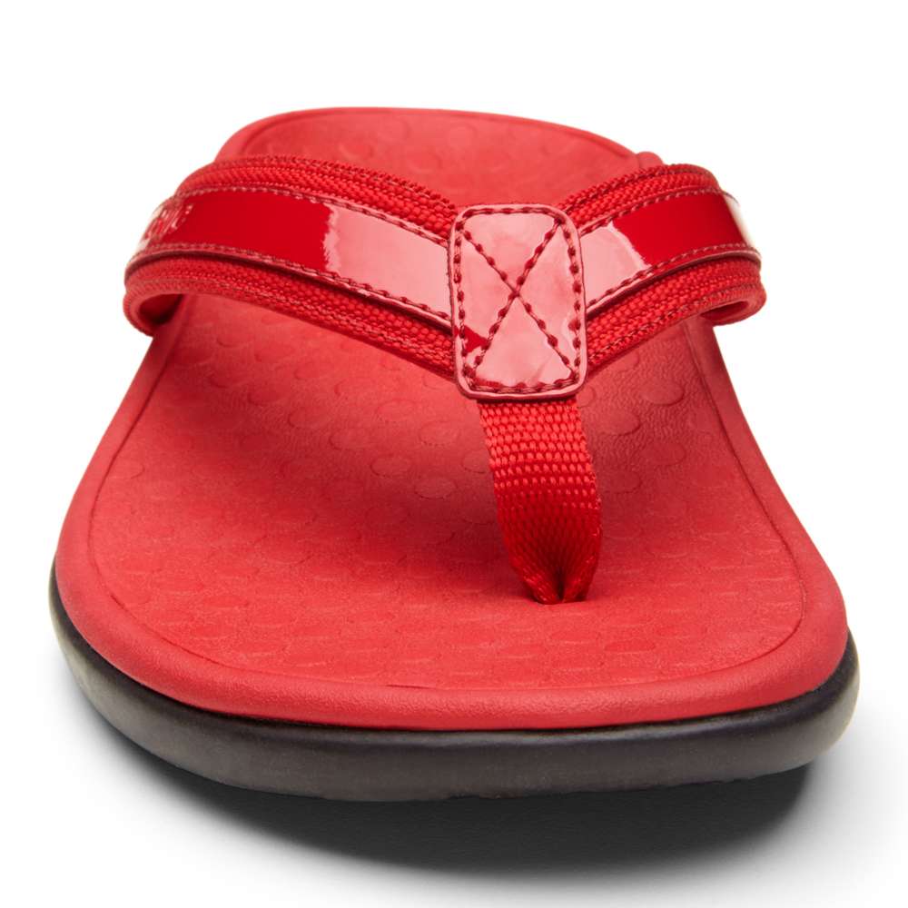 Islander Toe Post Sandal - Red