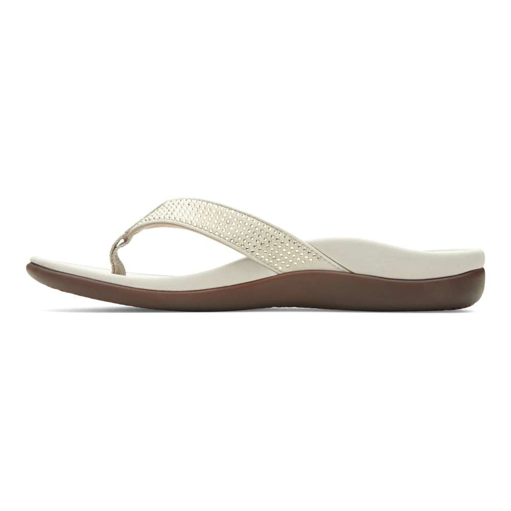 Islander Toe Post Sandal - Champagne