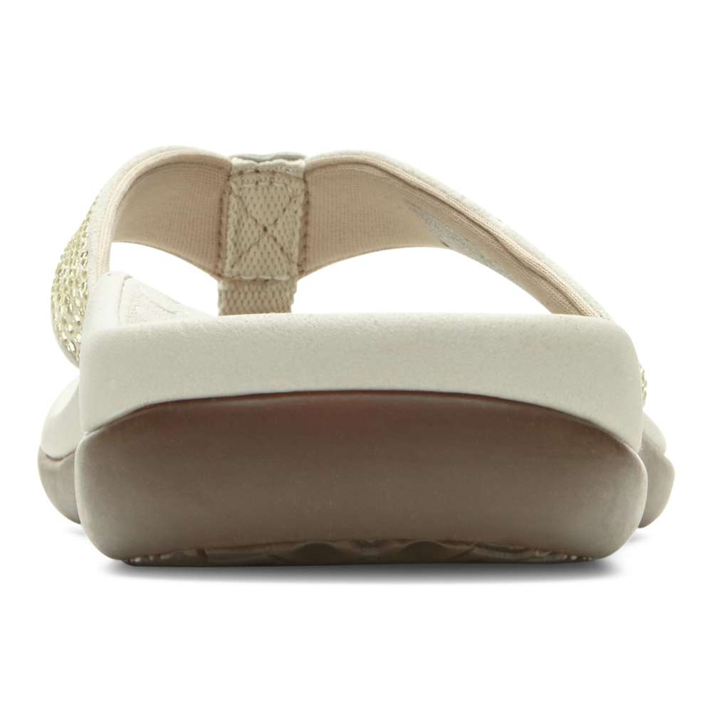 Islander Toe Post Sandal - Champagne