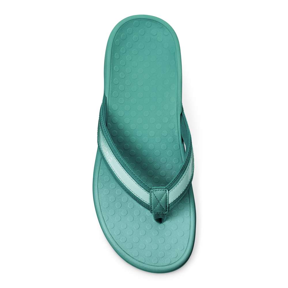 Islander Toe Post Sandal - Teal Ombre