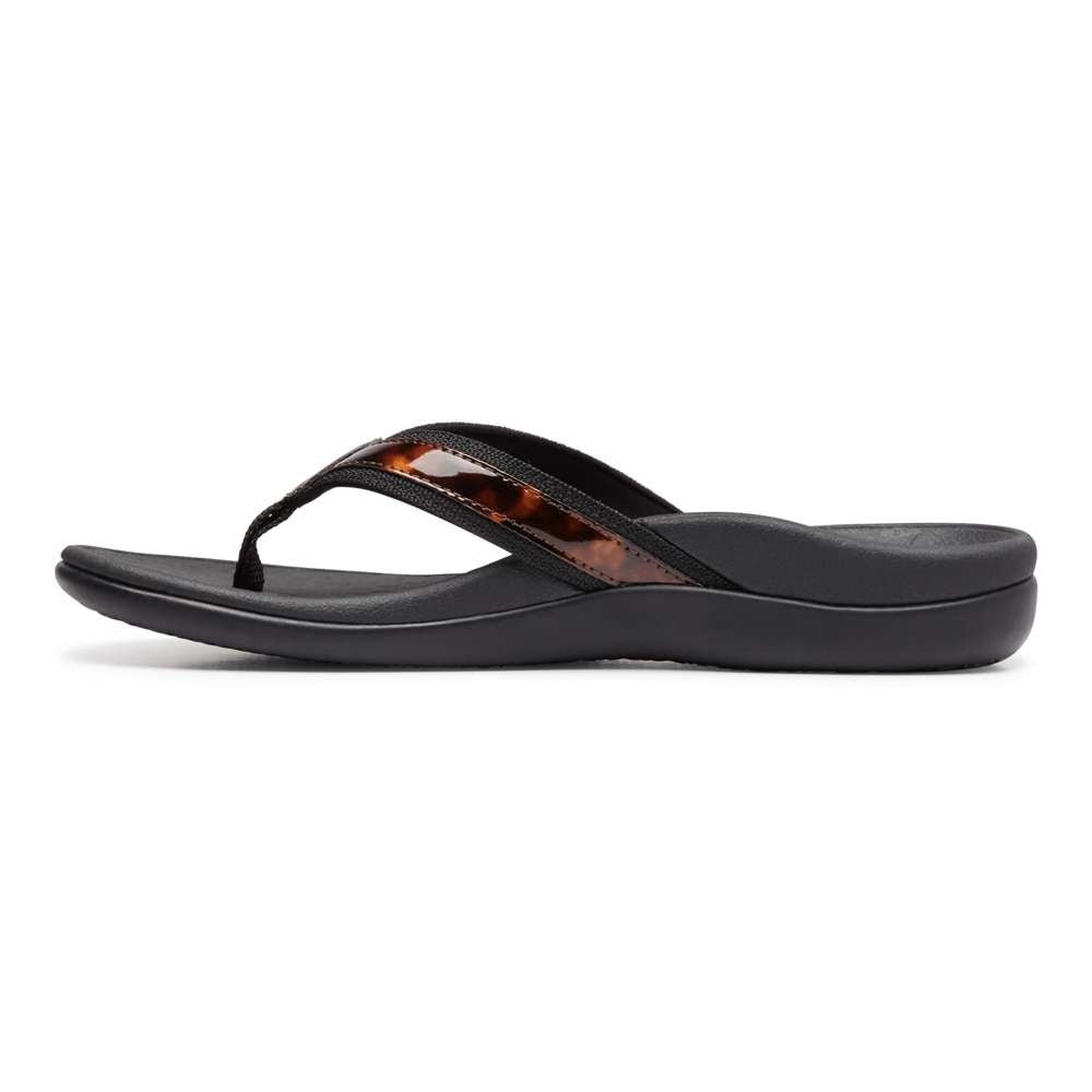Islander Toe Post Sandal - Tortoise