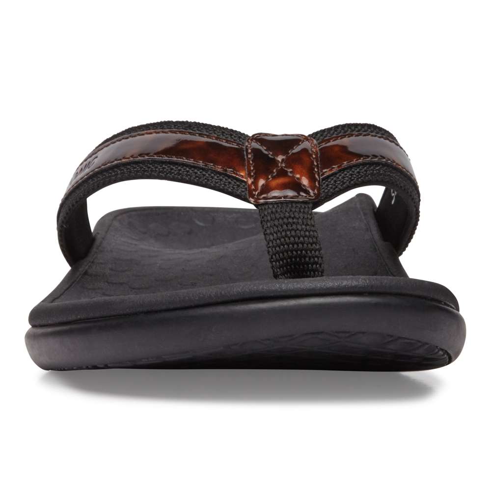 Islander Toe Post Sandal - Tortoise