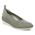 Jacey Knit Wedge - Army Green