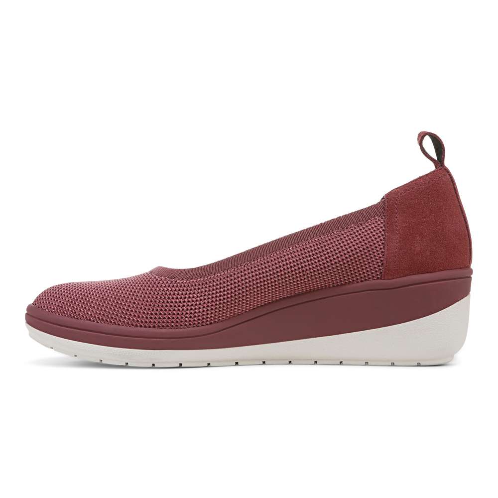 Jacey Knit Wedge - Shiraz