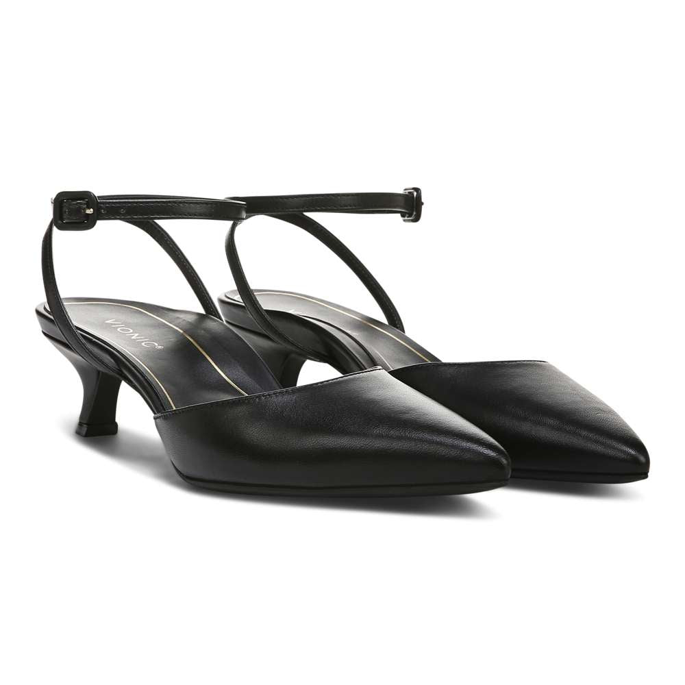 Jacynda Kitten Heel - Black
