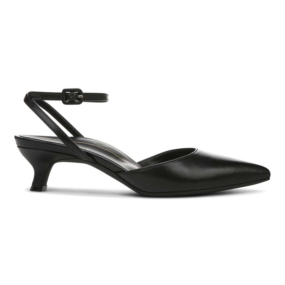 Jacynda Kitten Heel - Black