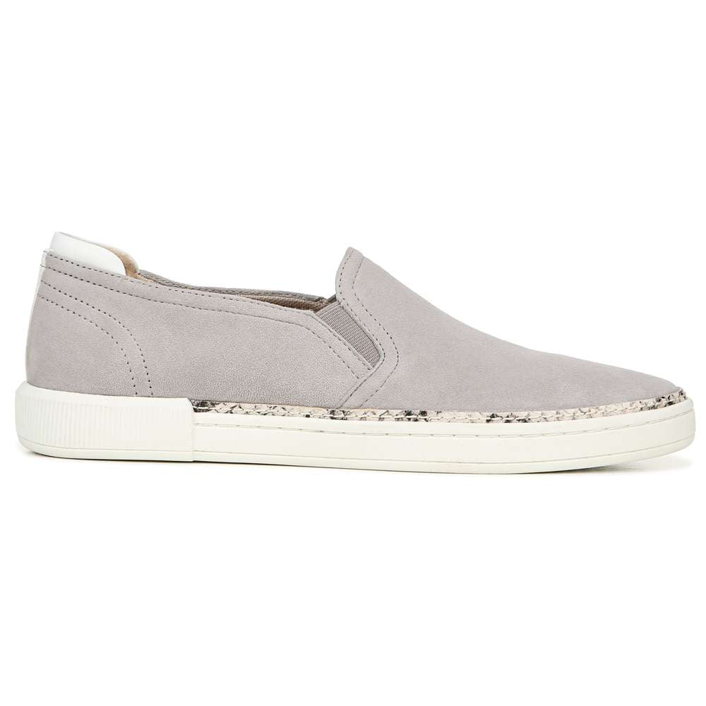 Jade Slip-On Sneaker - Ice Grey Suede