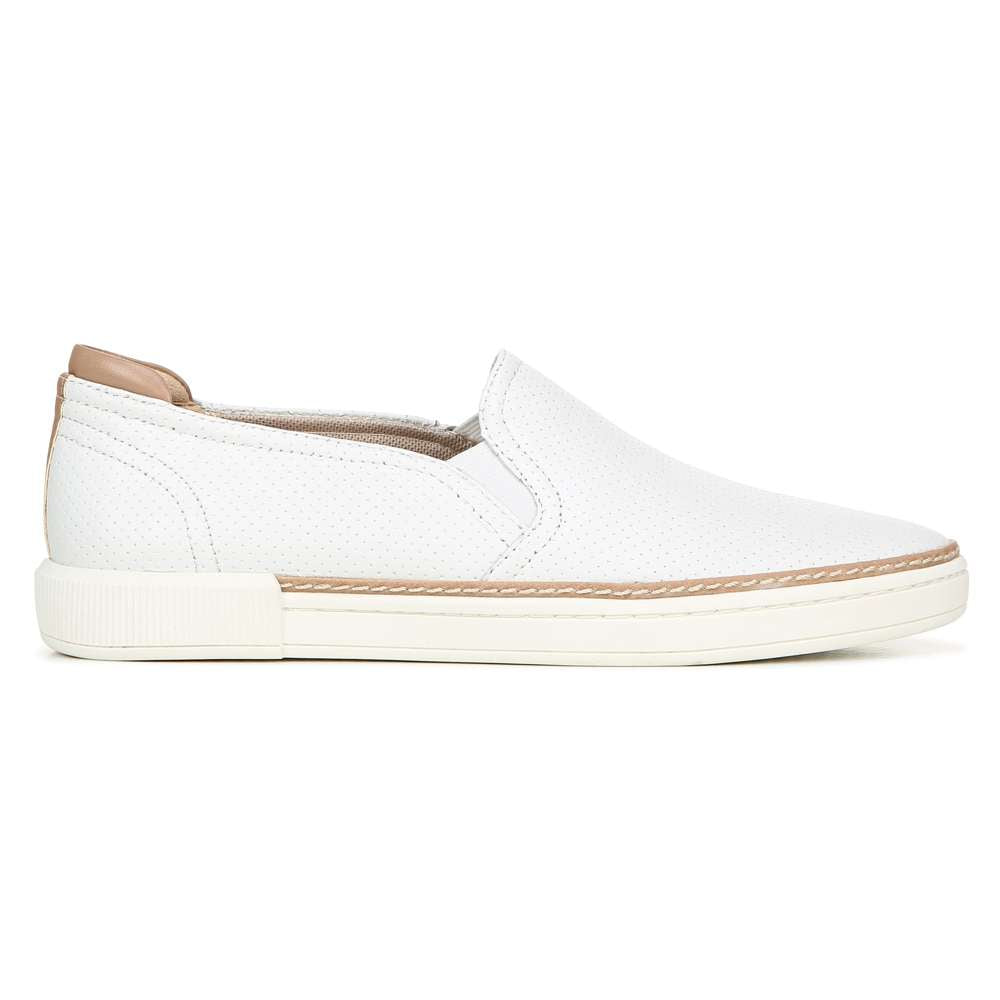 Jade Slip-On Sneaker - White Leather