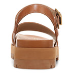 Jamie Flatform Lug Sandal - Tan
