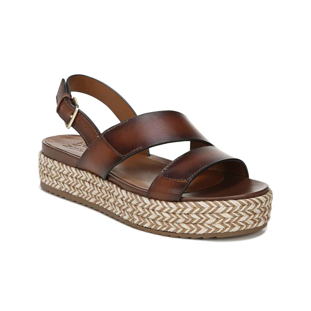 Jasmin Platform Sandal - Brown