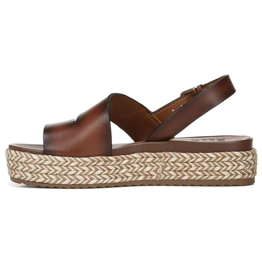 Jasmin Platform Sandal - Brown