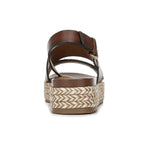 Jasmin Platform Sandal - Brown