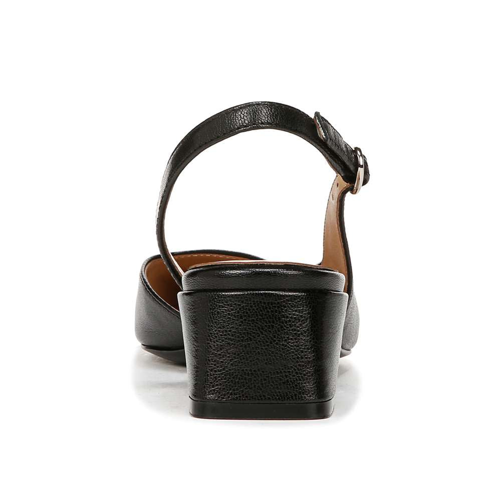 Jayla Slingback Heeled Sandal - Black