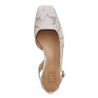 Jayla Slingback Heeled Sandal - White Multi