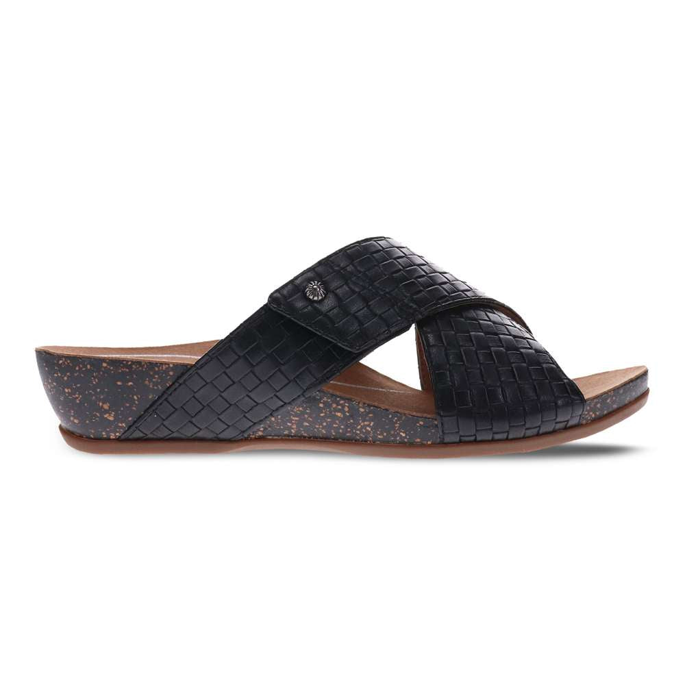 Jean Brick Wedge - Black