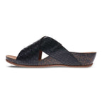 Jean Brick Wedge - Black