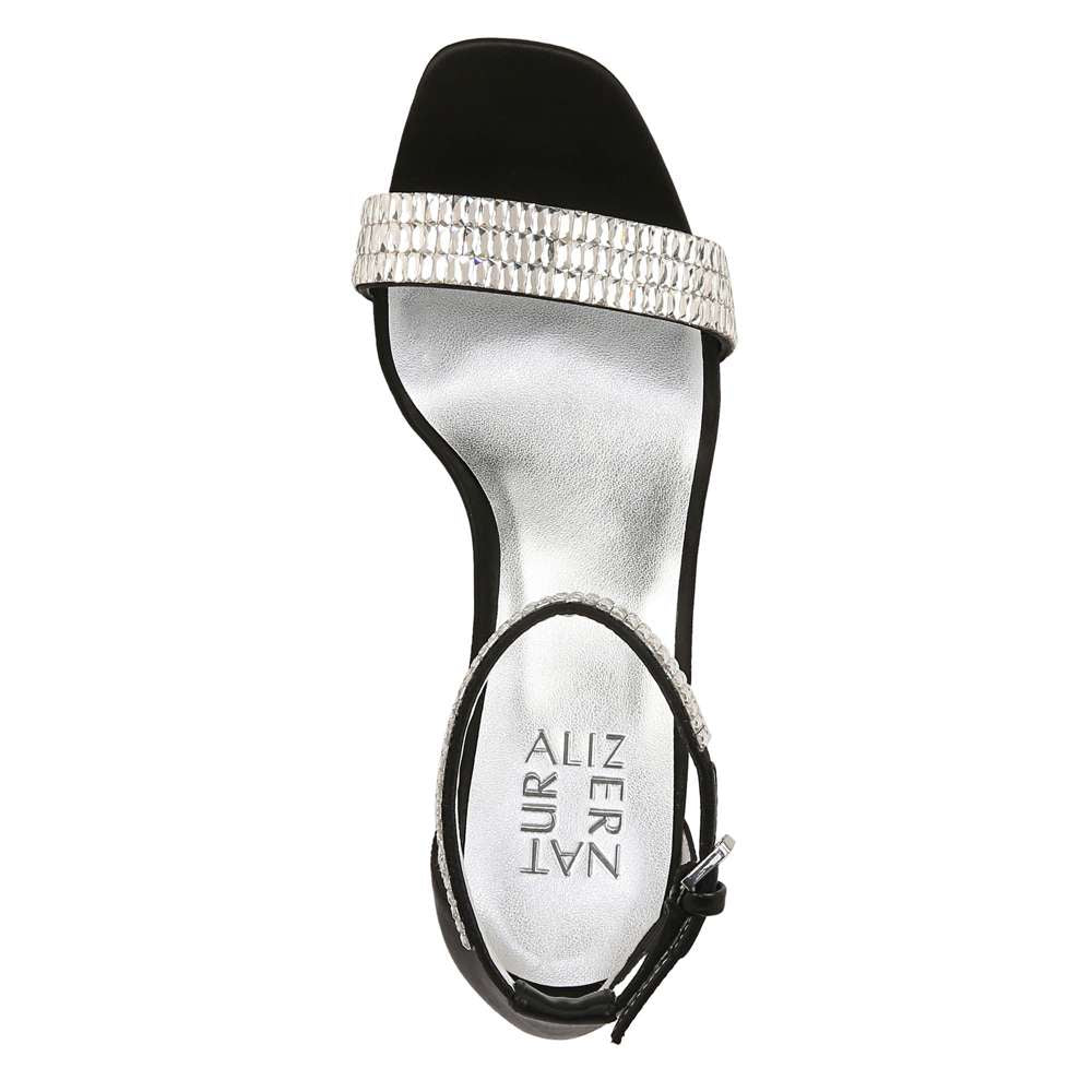 Joy Sparkle Dress Sandal - Black