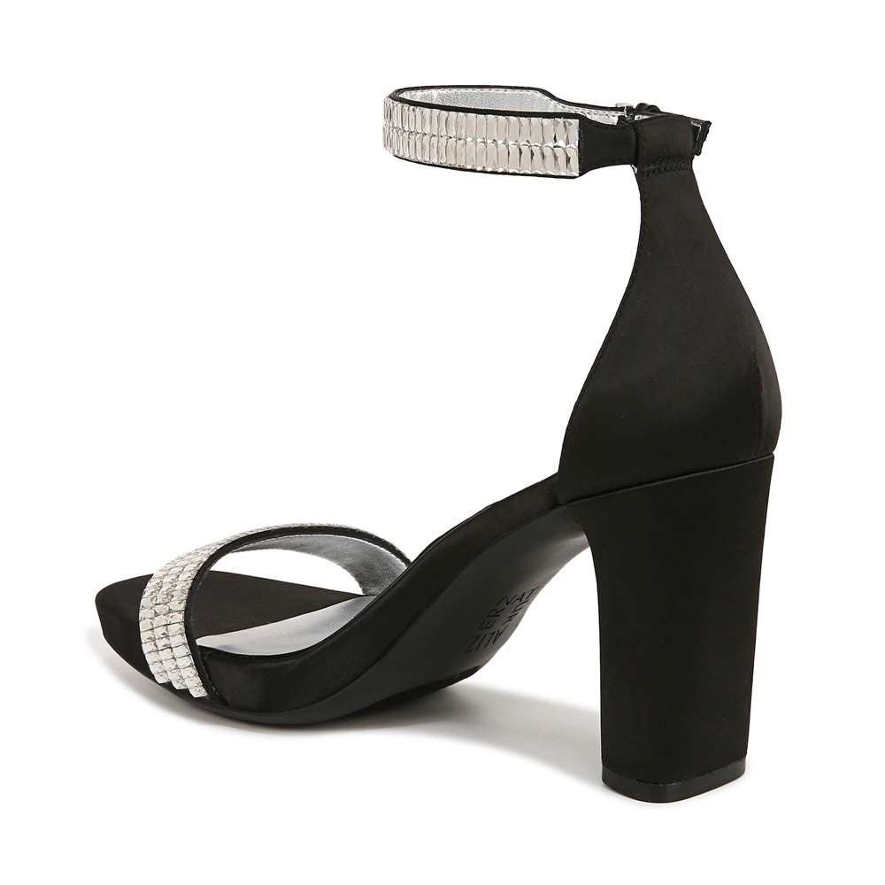 Joy Sparkle Dress Sandal - Black