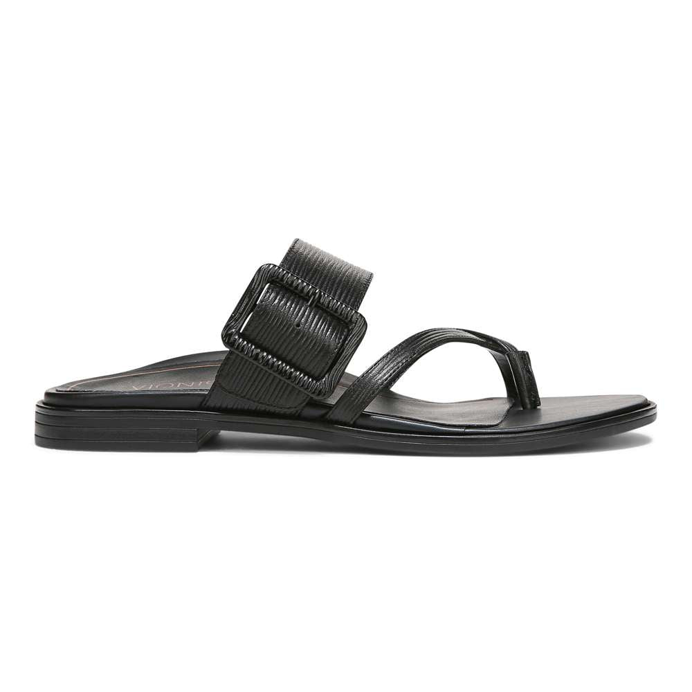 Julep Sandal - Black Wavy