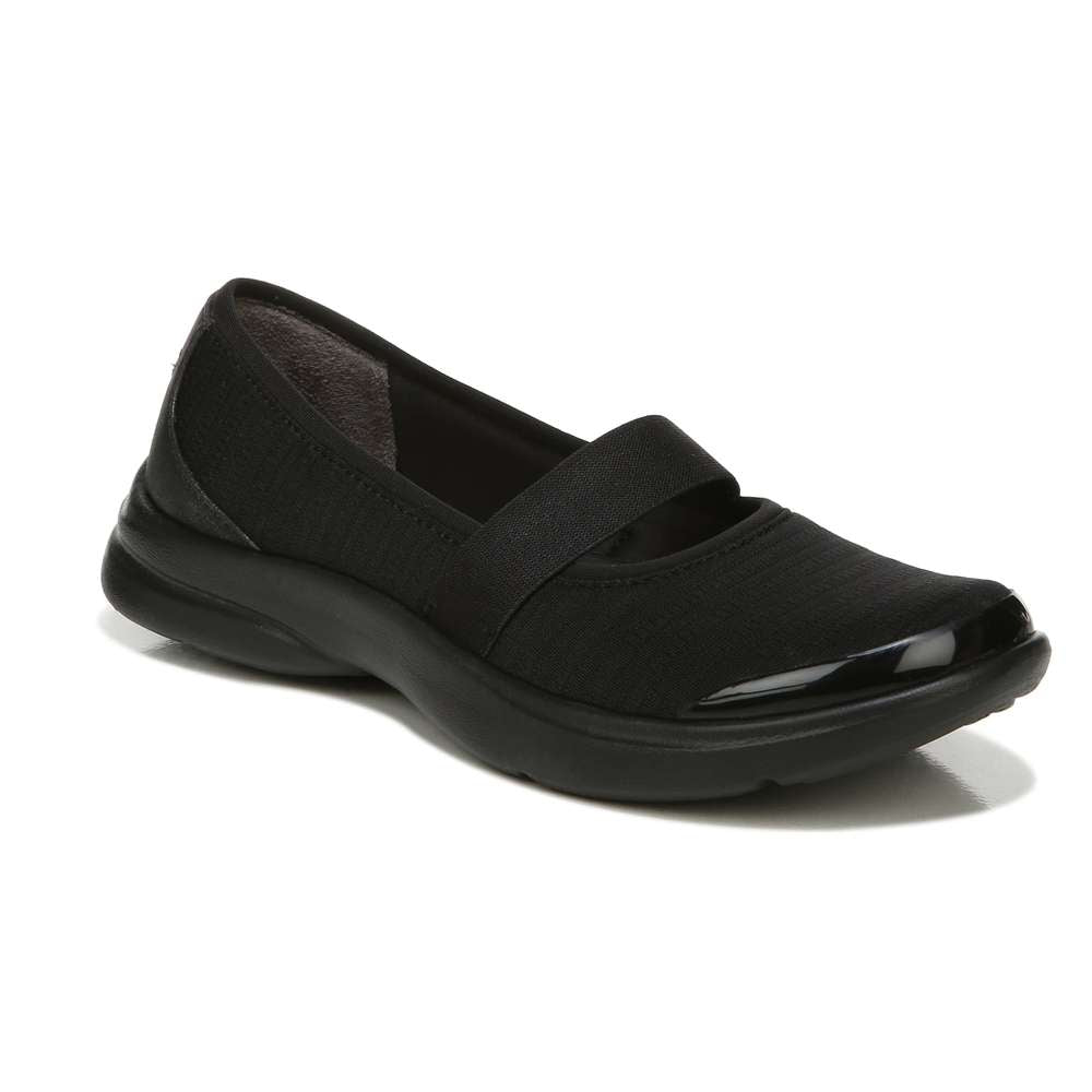 Jupiter Slip-On Casual Sneaker - Black Fabric