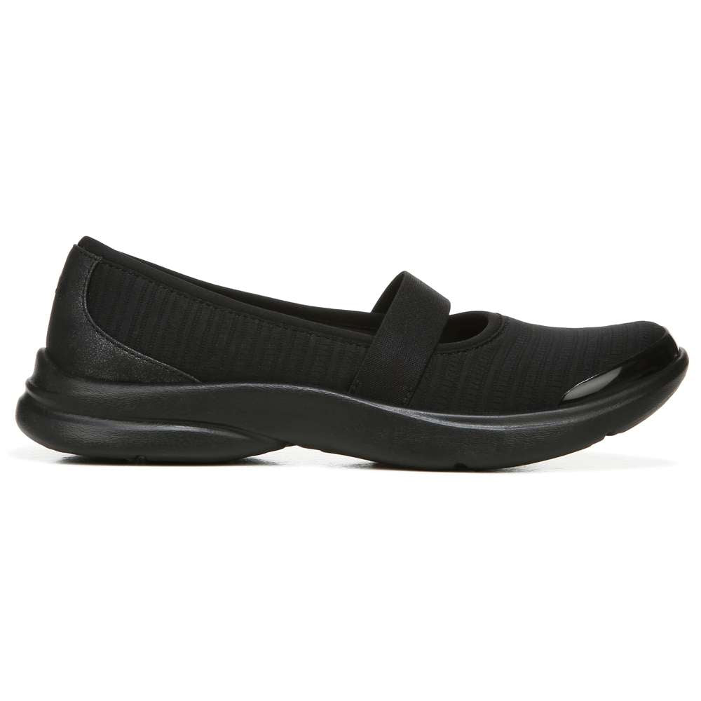 Jupiter Slip-On Casual Sneaker - Black Fabric