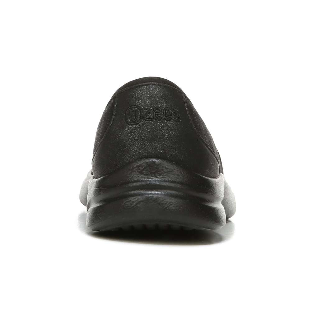 Jupiter Slip-On Casual Sneaker - Black Fabric
