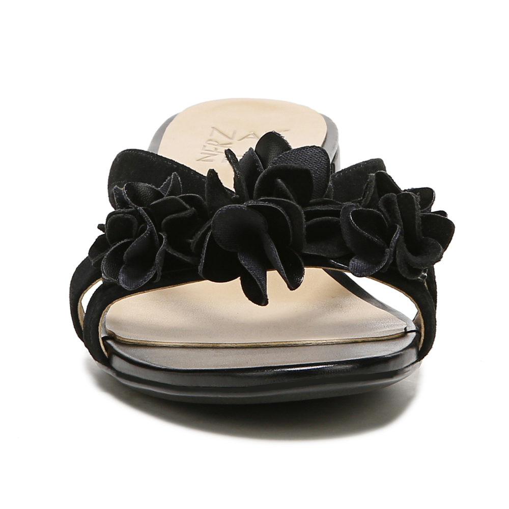 Jupiter Slide - Black Suede