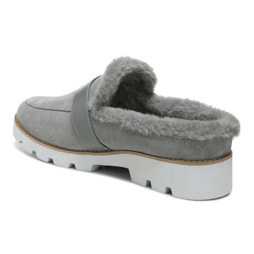 Kailen Mule - Charcoal Suede